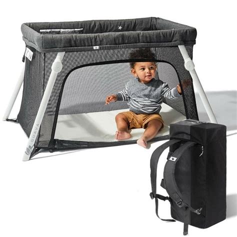 Guava pack and play - It doesn't have a large frame like others in this space; instead, it's like an open-top tent that rests on the floor and provides an enclosed space for baby to safely sleep or play. When it's time to move, you can fold up the whole crib into a small backpack. In our analysis of 27 expert reviews, the Guava Family Backpack Portable Certified ...